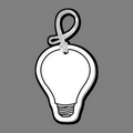 Fat Light Bulb - Luggage Tag